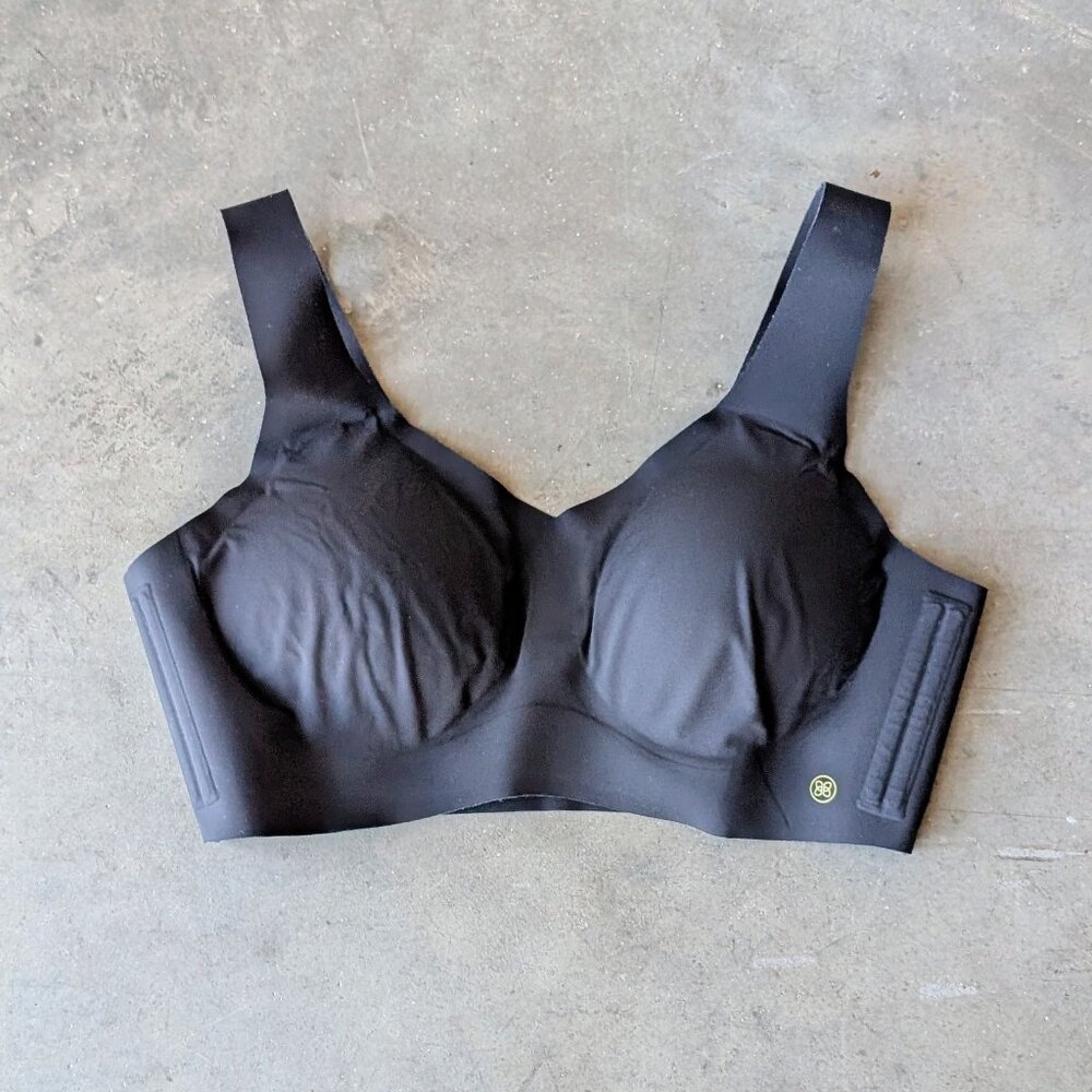 Honeylove V-Neck Bra in Vamp Black size XL